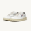 Zapatillas Autry medallista bajas de piel blancas